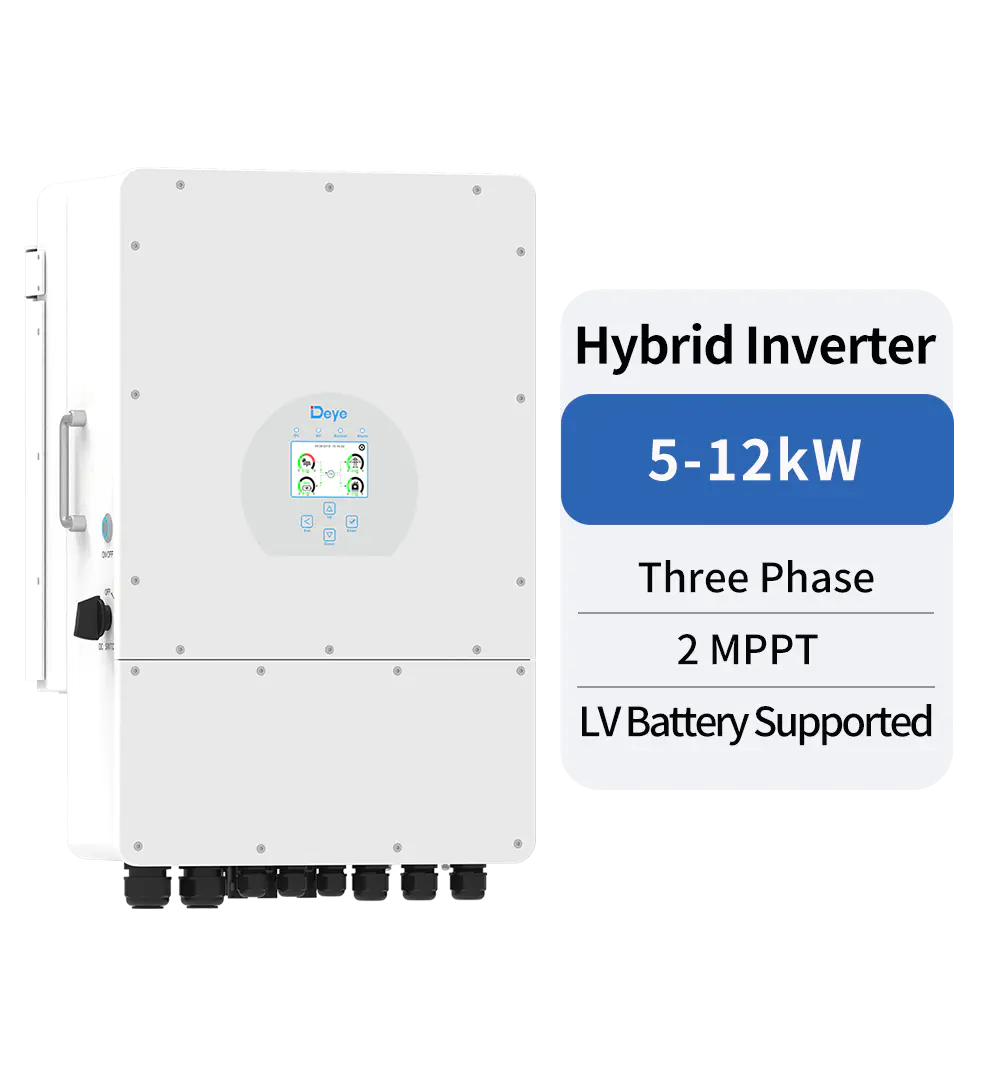Deye SUN-12K-SG04LP3 12kW Three-Phase Hybrid Inverter