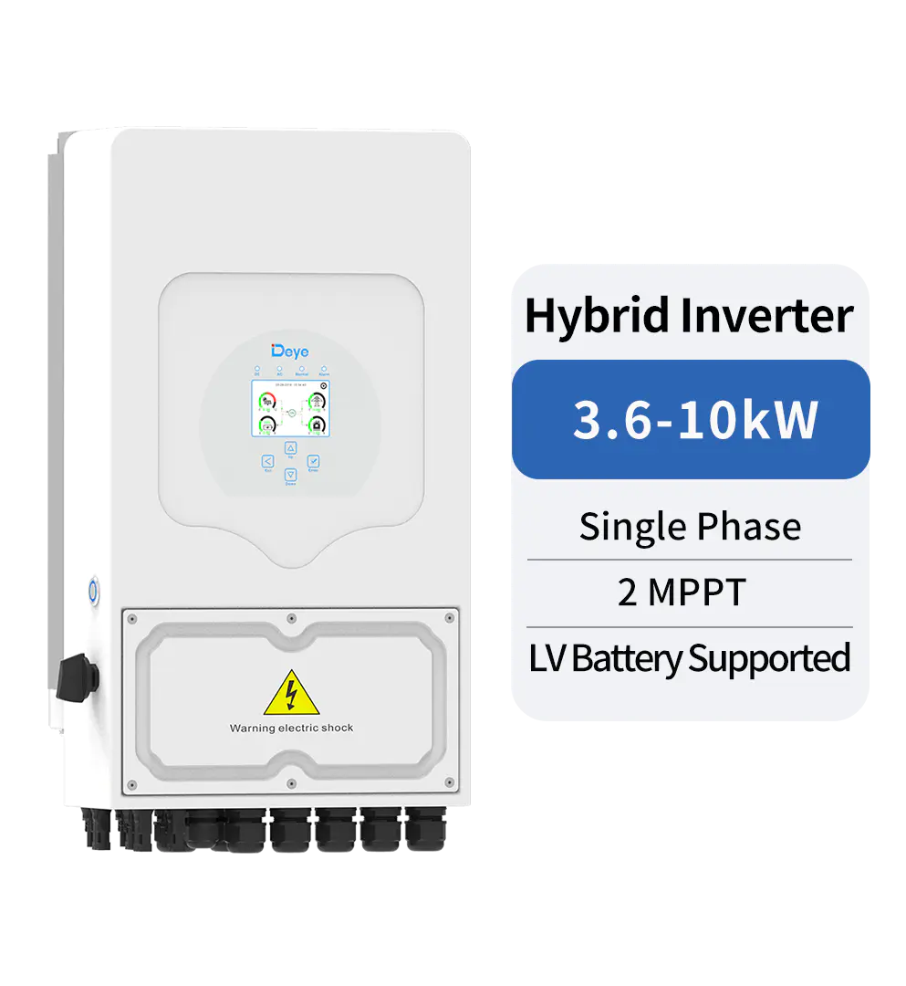 Deye SUN-8K-SG05LP1-EU 8kW Single-Phase Hybrid Inverter